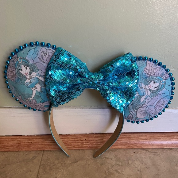 Jasmine Minnie Mouse Ears - Picture 1 of 3